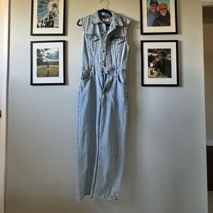 Agolde denim jumpsuit